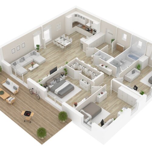 Floor,Plan,Top,View.,Apartment,Interior,Isolated,On,White,Background.